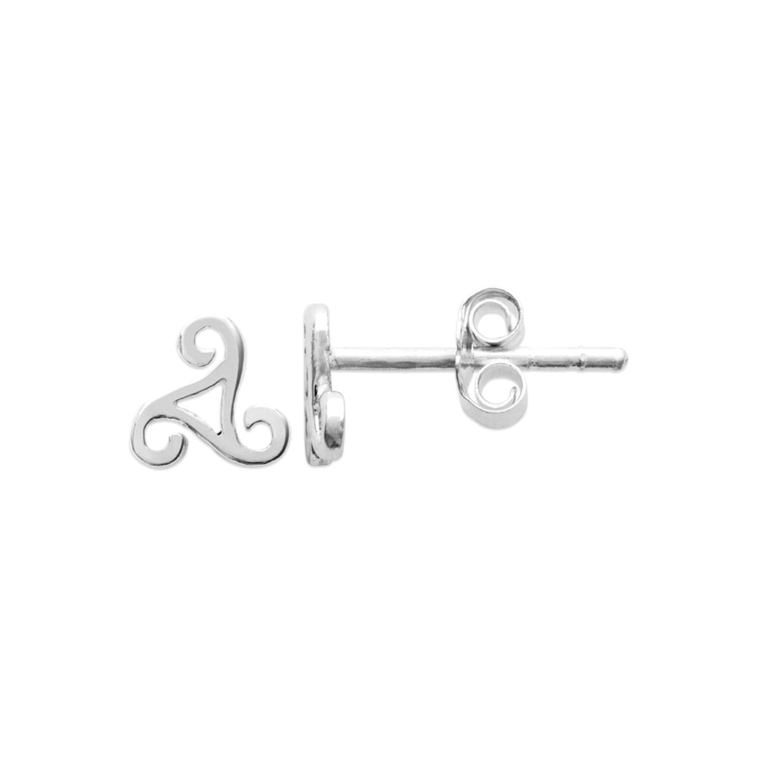 Boucles d'oreilles Argent 925 motif Triskèle