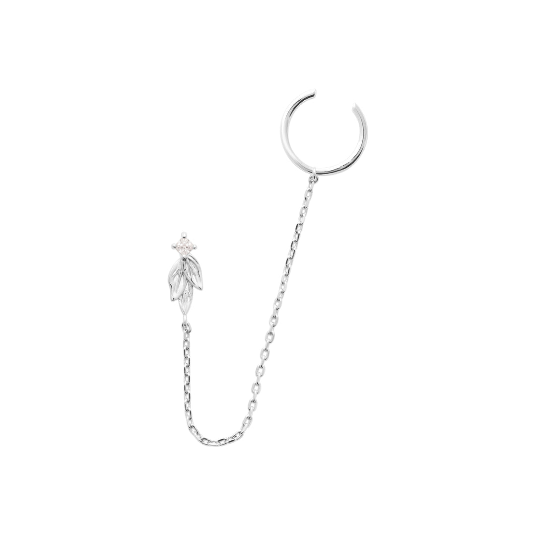 Boucle à l'unité argent 925 & OZ chaînette Gema