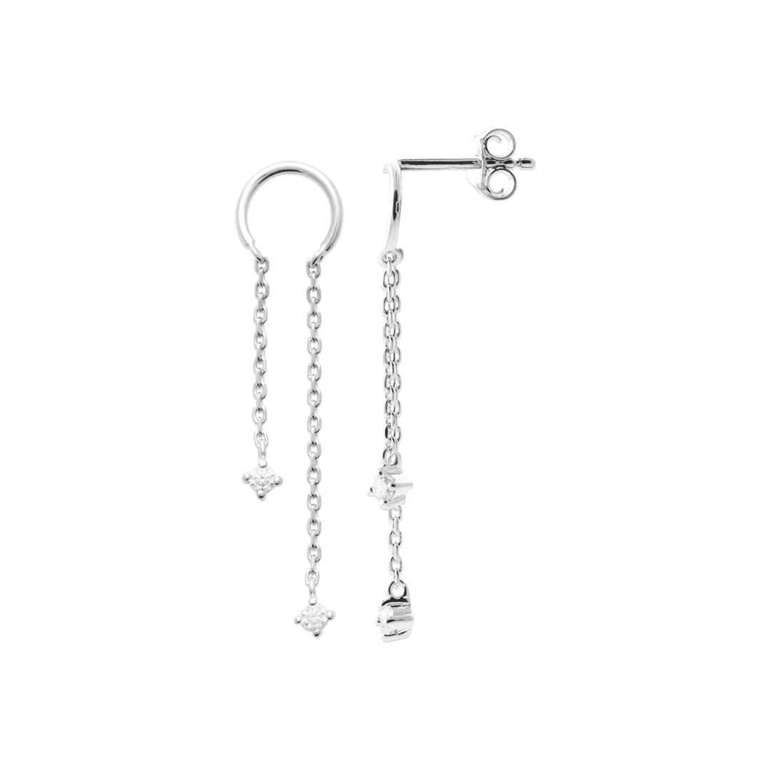 Boucles d'oreilles Argent 925 & Luminous