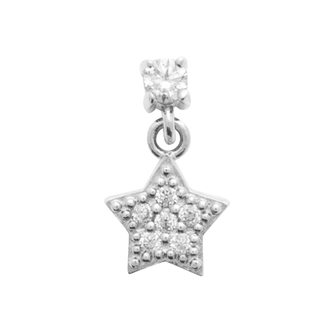 Piercing Argent 925 & Oz Tige Titane Avel