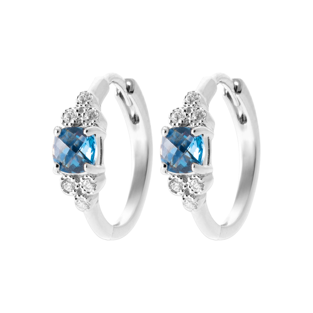 Boucles d'oreilles Argent 925 & Oz Bluehaven