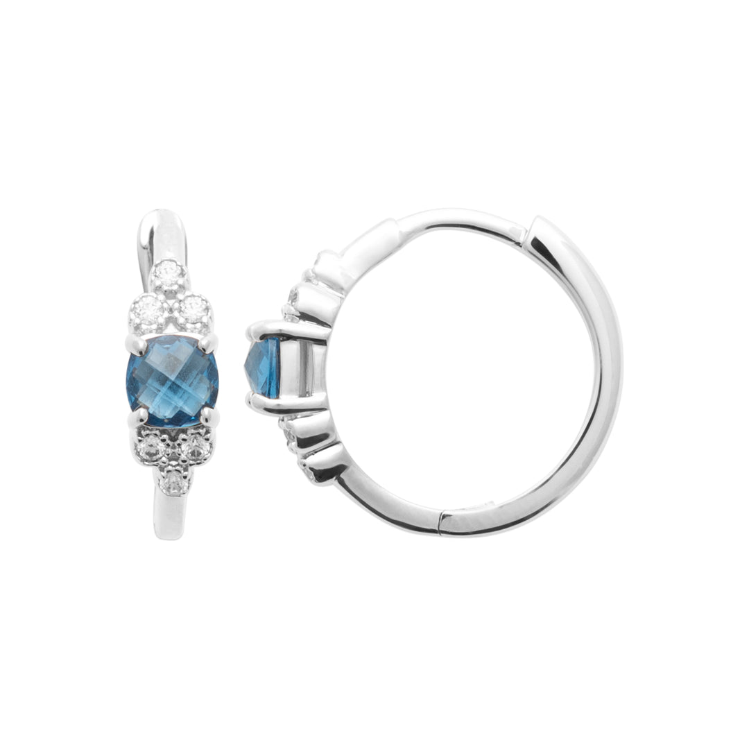 Boucles d'oreilles Argent 925 & Oz Bluehaven