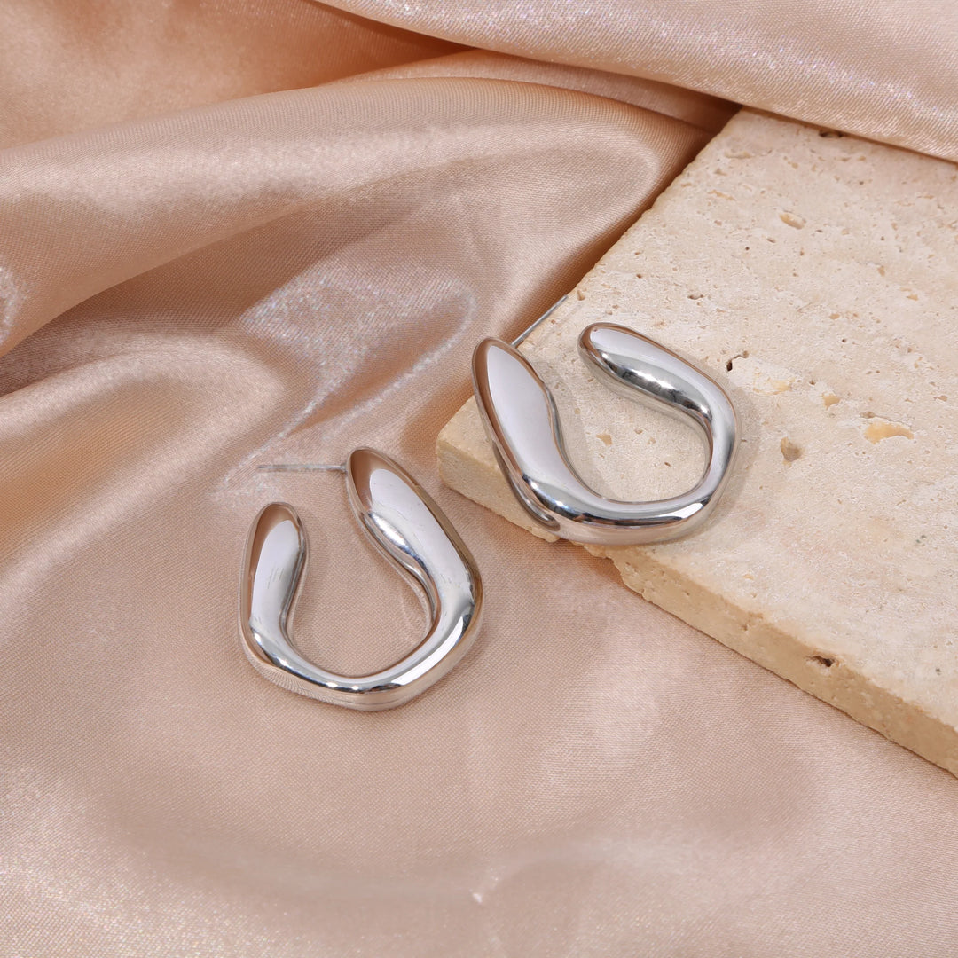 Boucles d'oreilles Acier inoxydable Brisa
