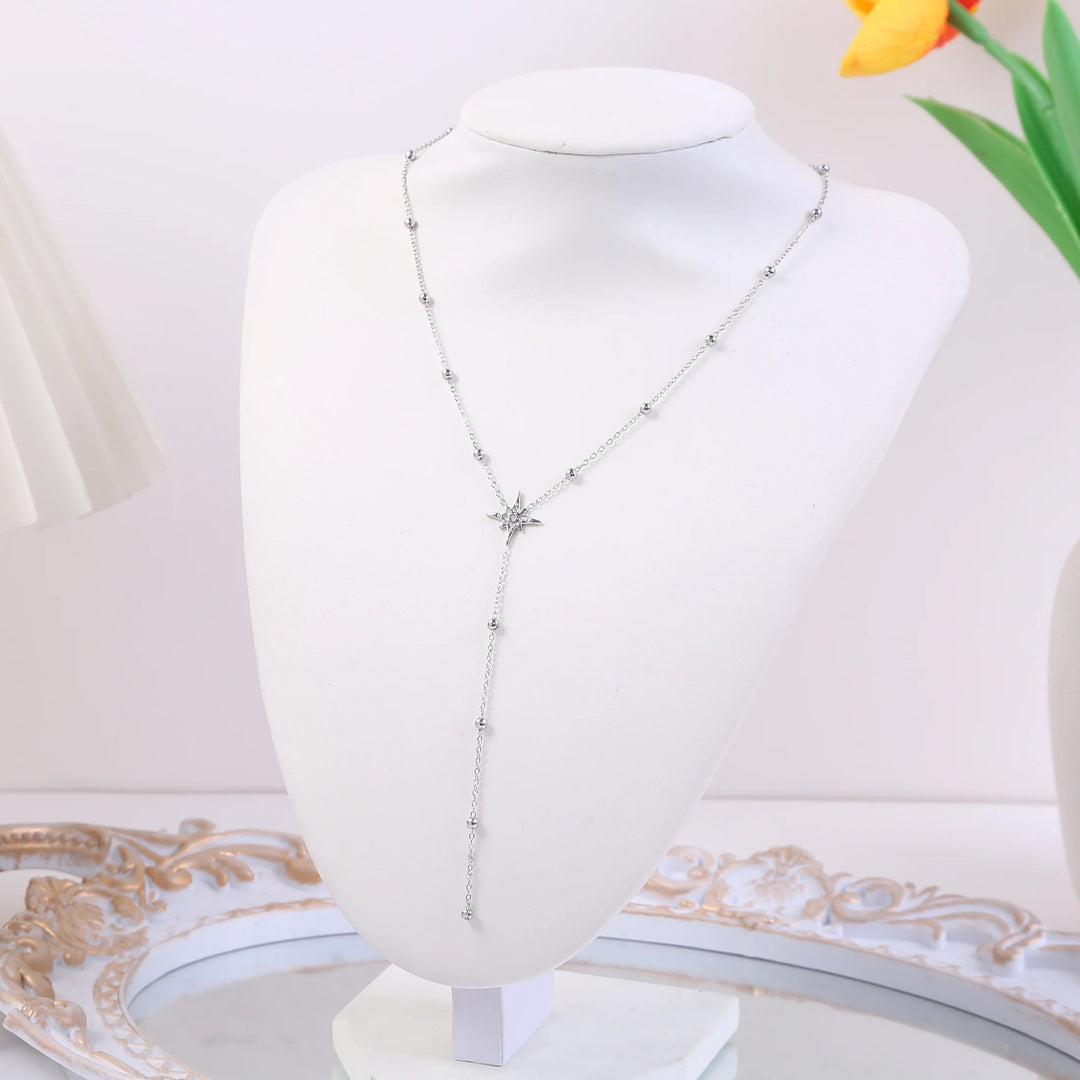 Collier Acier inoxydable femme cravate Hoshi