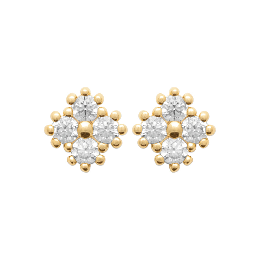 Boucles d'oreilles Plaqué or OZ Dina