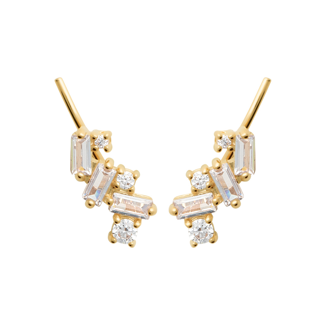Boucles d'oreilles Plaqué or & Oz Palazzo
