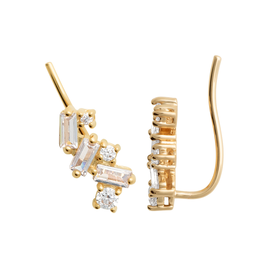 Boucles d'oreilles Plaqué or & Oz Palazzo