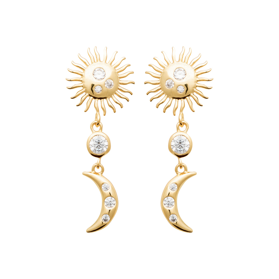 Boucles d'oreilles Plaqué or & OZ Univers