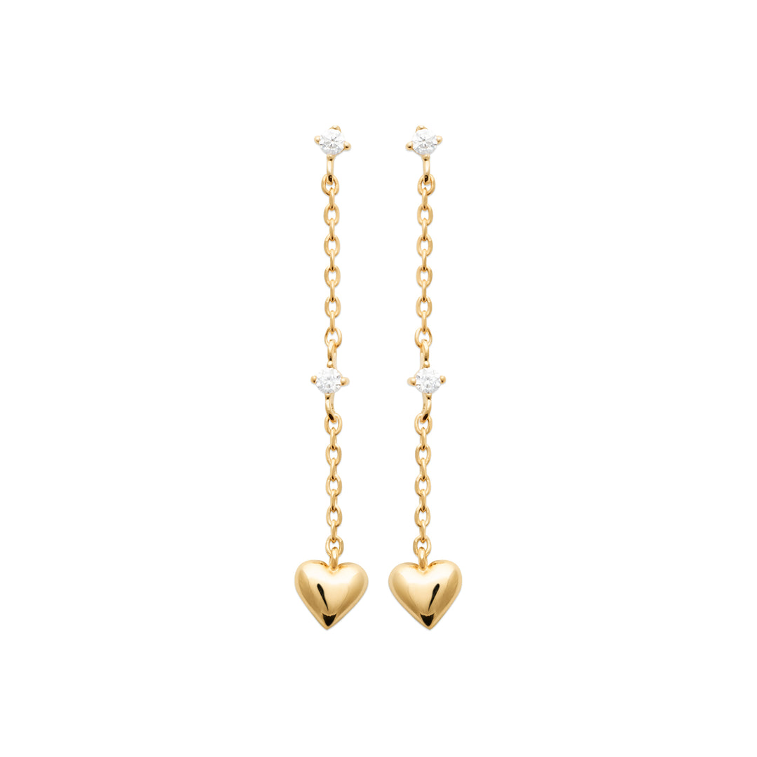 Boucles d'oreilles Plaqué Or & Oz Azelya