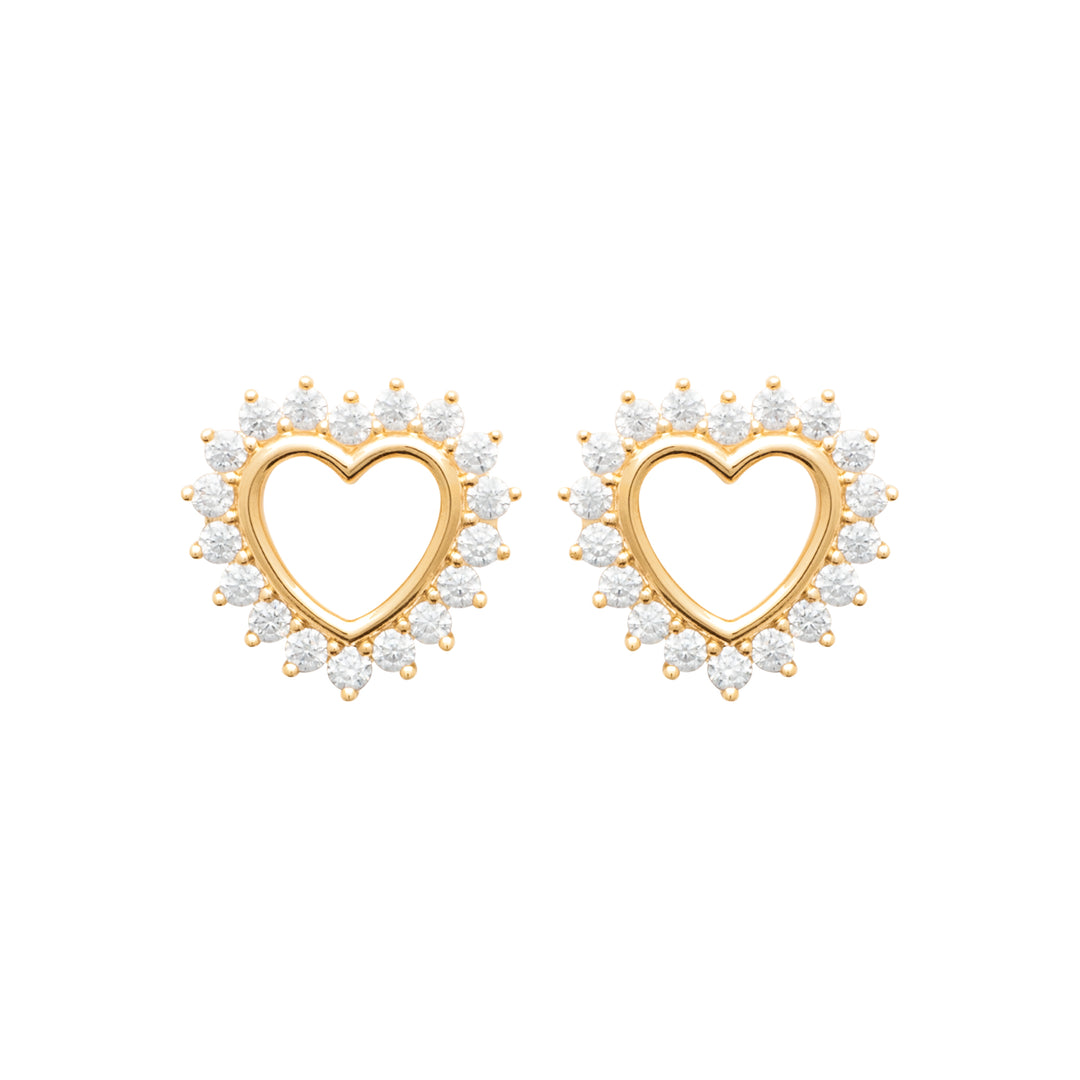 Boucles d'oreilles Plaqué Or & Oz Cupido