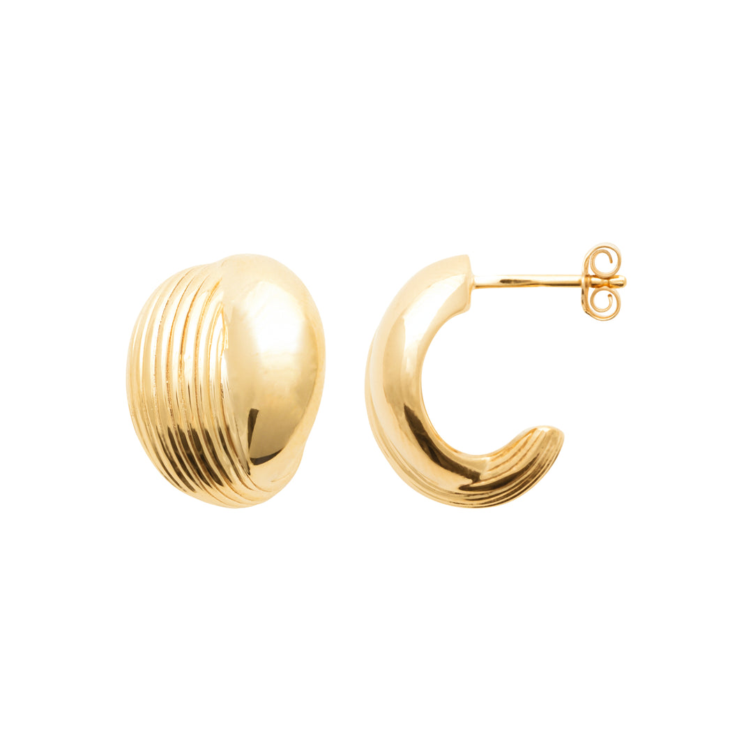 Boucles d'oreilles Plaqué Or Anura