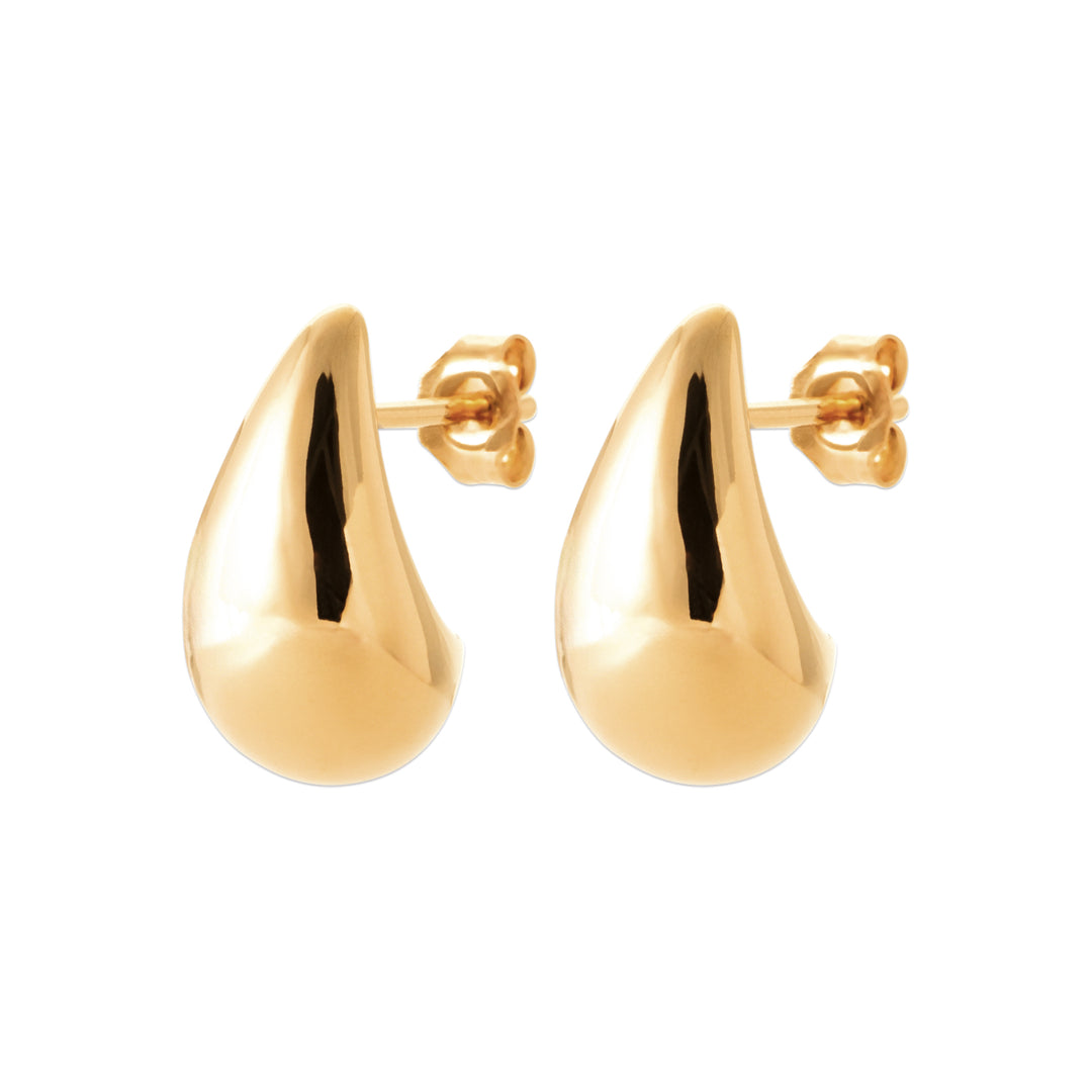 Boucles d'oreilles Plaqué or forme goute Isobel