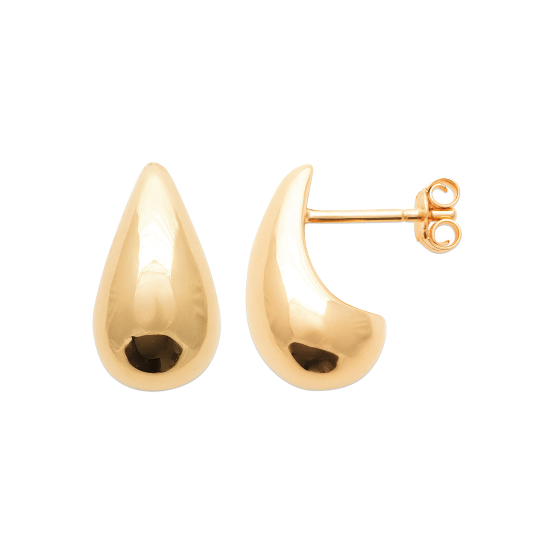 Boucles d'oreilles Plaqué or forme goute Isobel