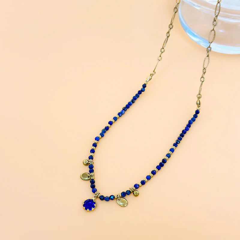 Collier Acier inoxydable doré femme Azzura