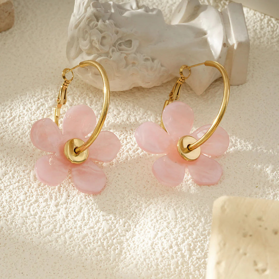 Boucles d'oreilles Acier inoxydable doré Lush
