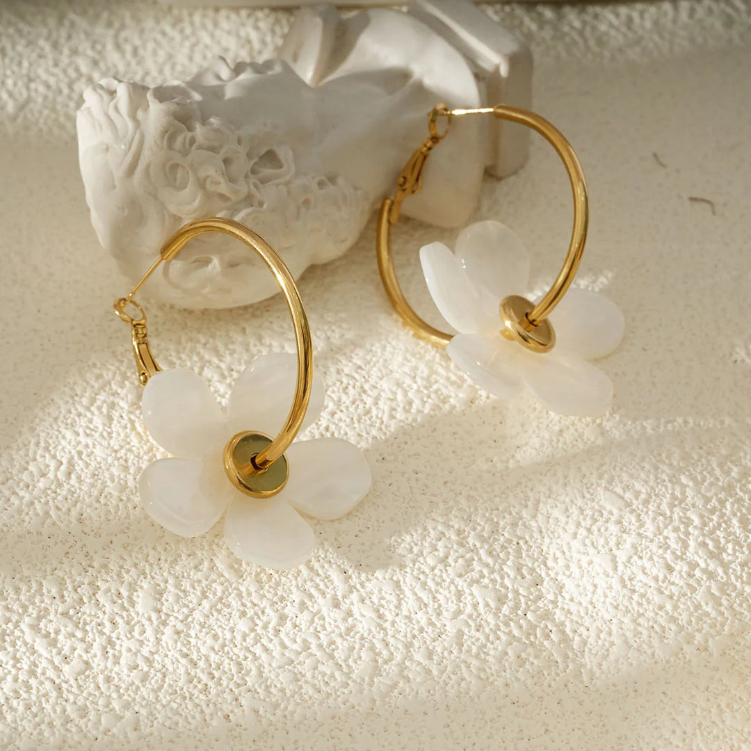 Boucles d'oreilles Acier inoxydables doré Lush