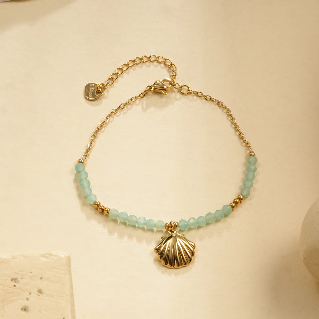 Bracelet Acier inoxydable doré femme Elya