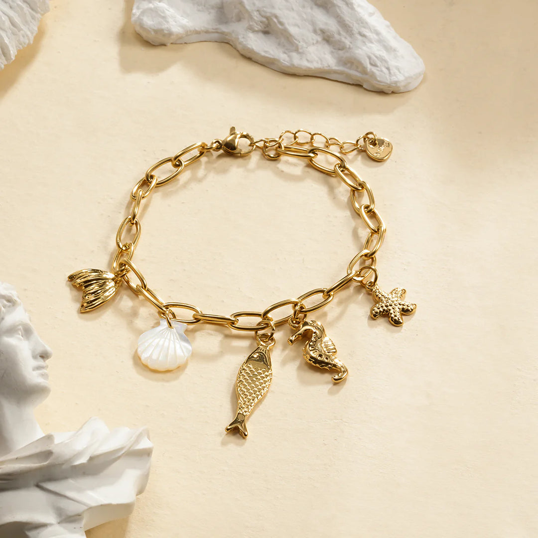 Bracelet Acier inoxydable doré femme Marina