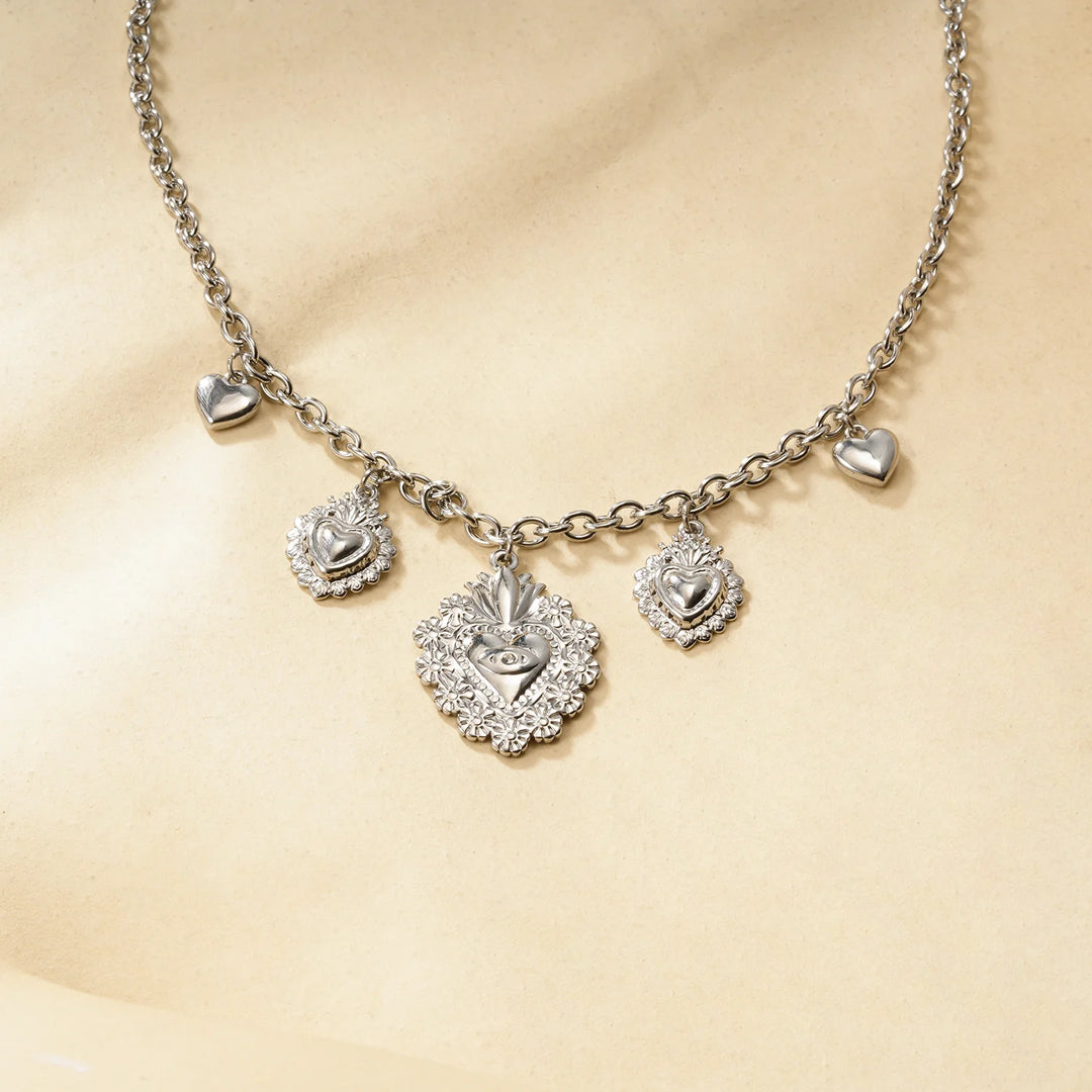 Collier Acier inoxydable femme Cora