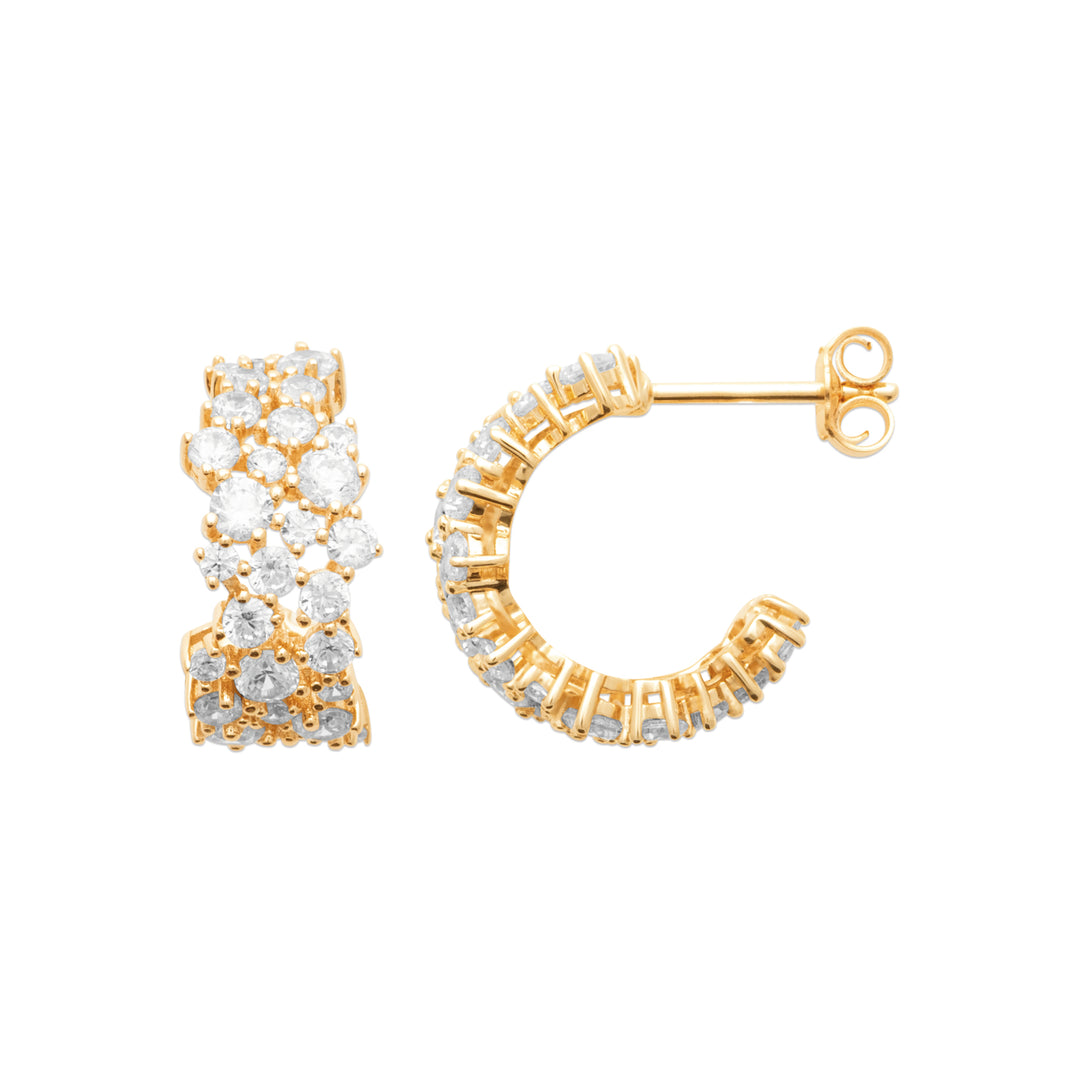 Boucles d'oreilles Plaqué Or & Oz Spark