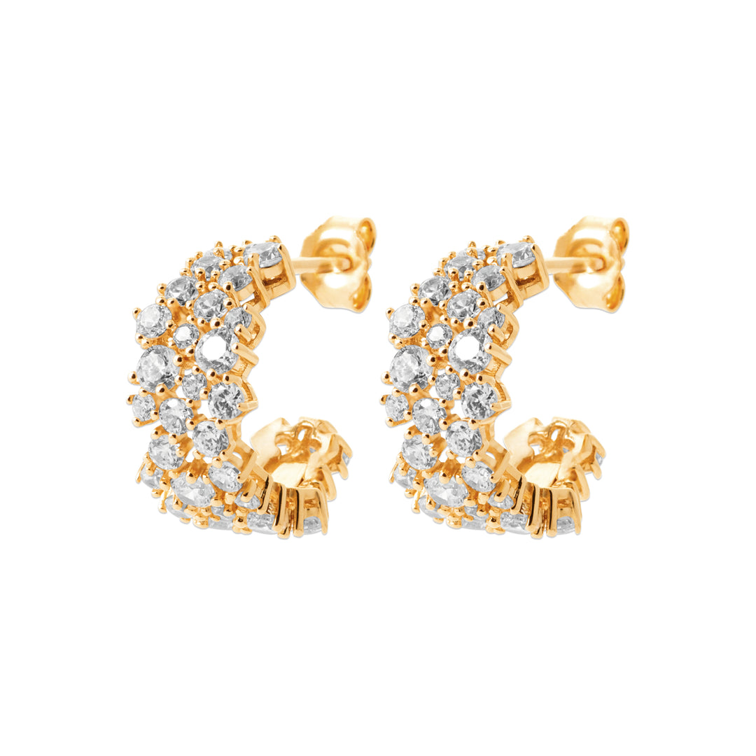 Boucles d'oreilles Plaqué Or & Oz Spark