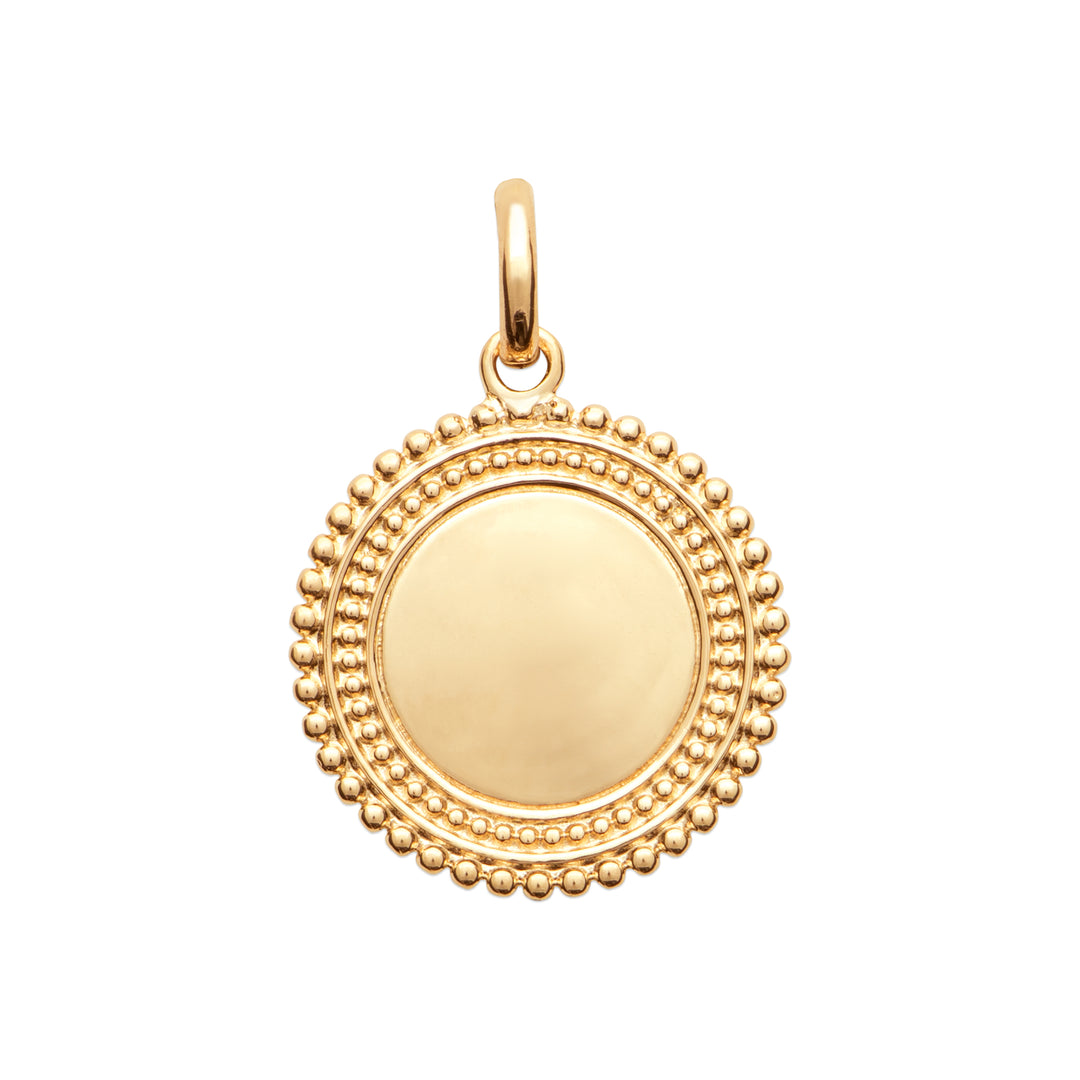 Collier Plaqué Or & médaille Nevada