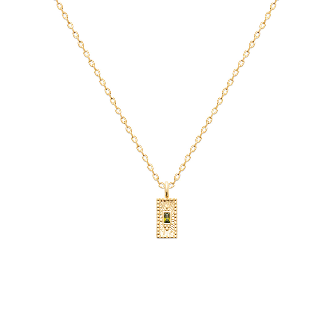 Collier Plaqué Or & Oz Salvador