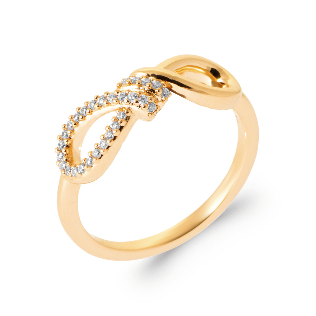 Bague Plaqué Or & Oz Endless