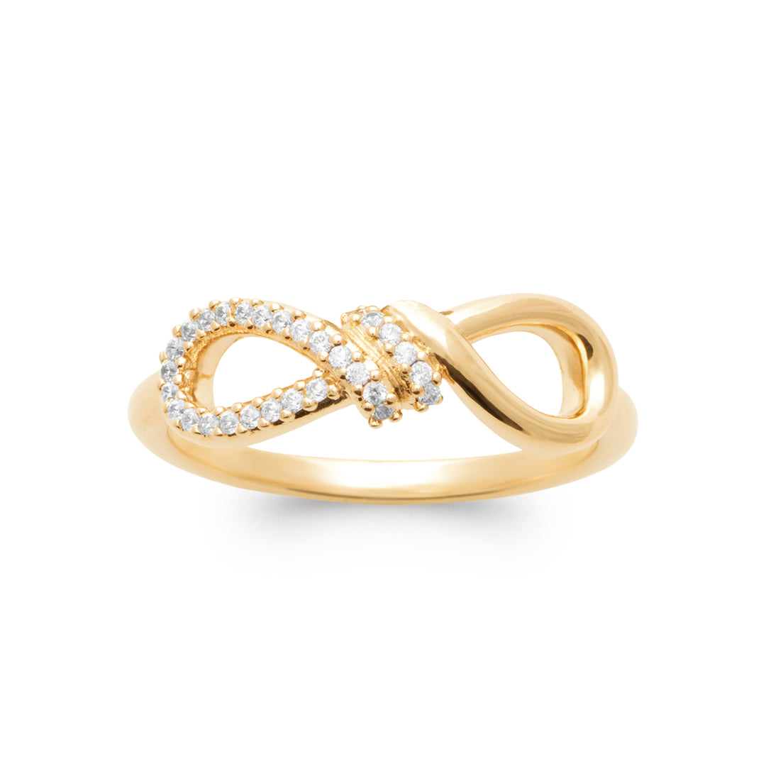 Bague Plaqué Or & Oz Endless