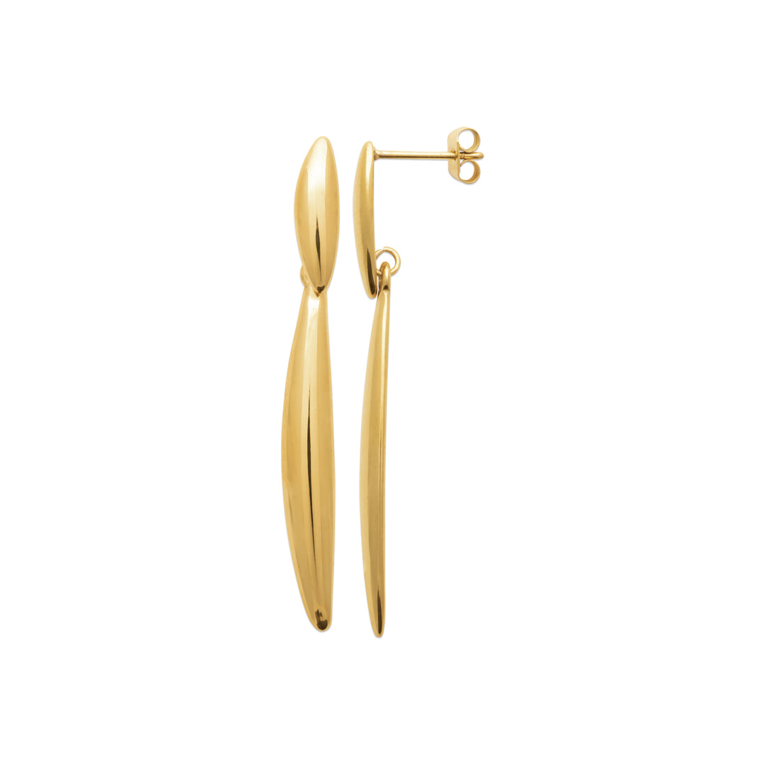 Boucles d'oreilles Acier inoxydables doré Zelya