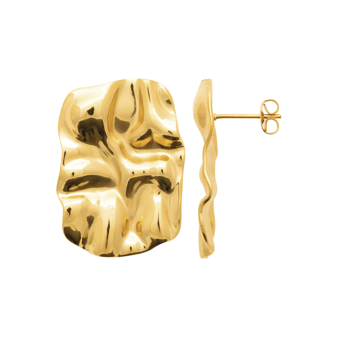 Boucles d'oreilles Acier inoxydable doré Sibel