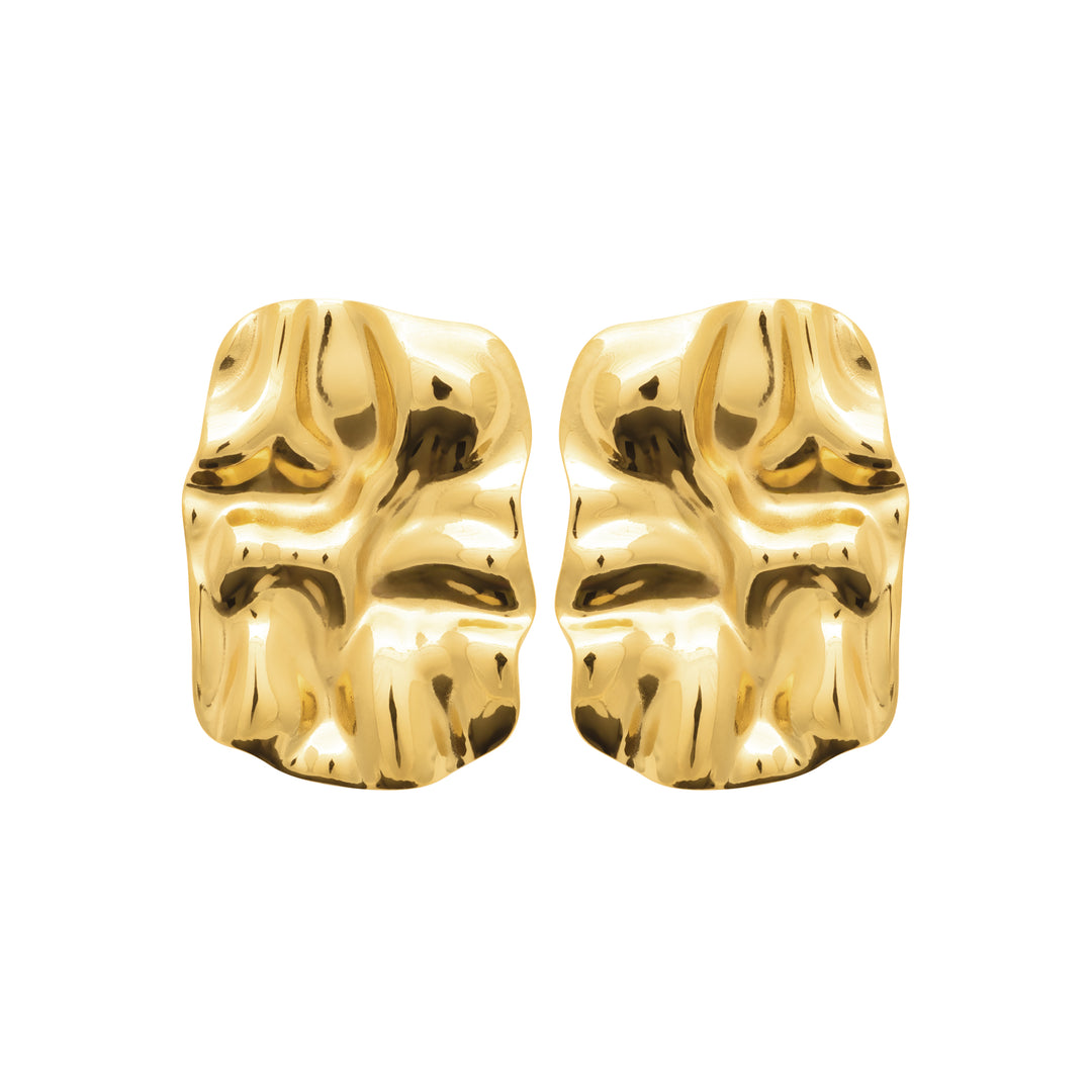Boucles d'oreilles Acier inoxydable doré Sibel