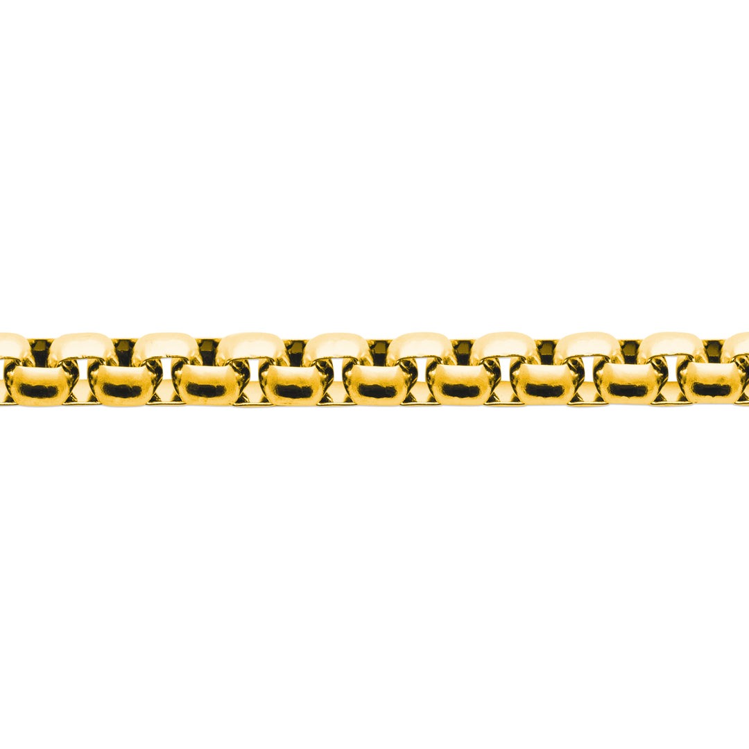 Bracelet Acier inoxydable doré homme Isao