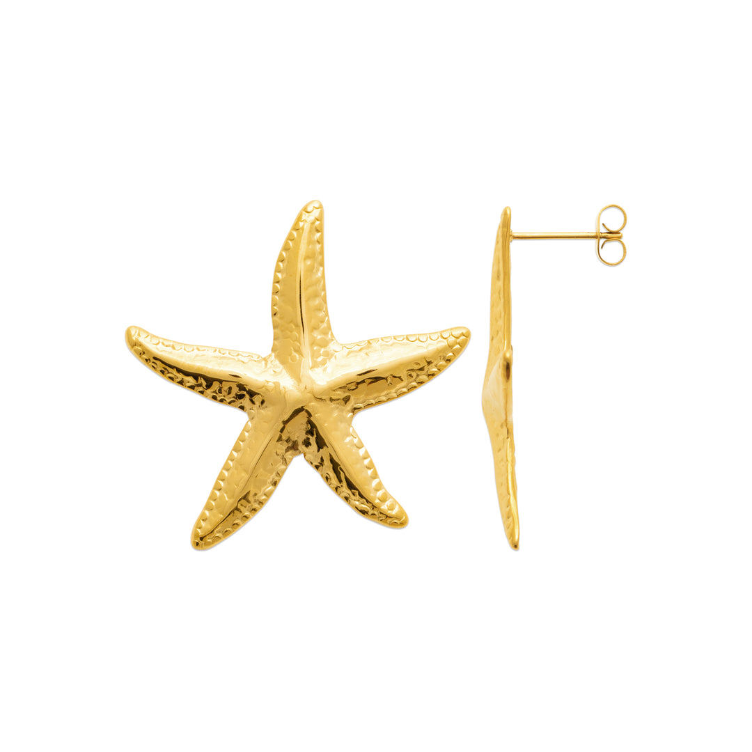 Boucles d'oreilles Acier inoxydable doré Sirena