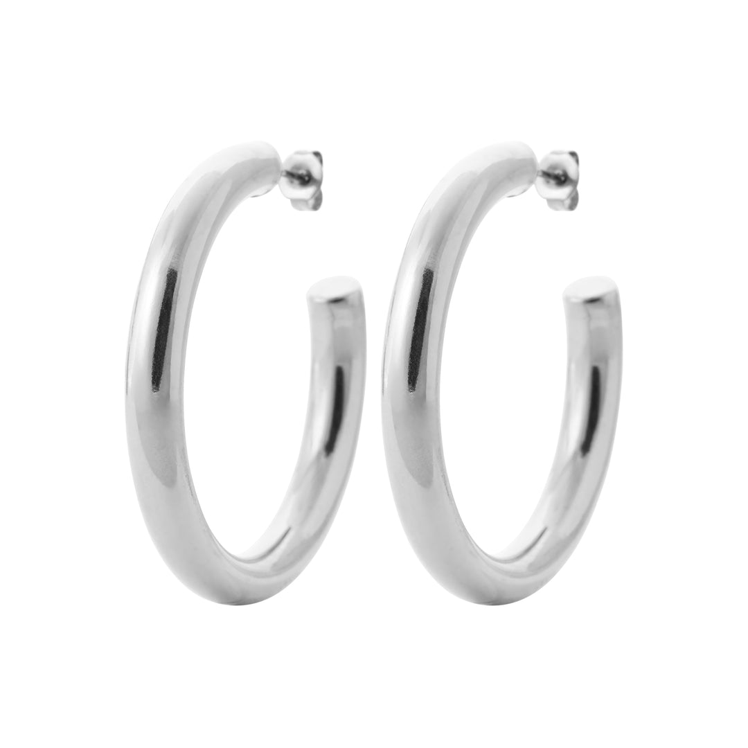 Boucles d'oreilles Acier inoxydable créole Trendy