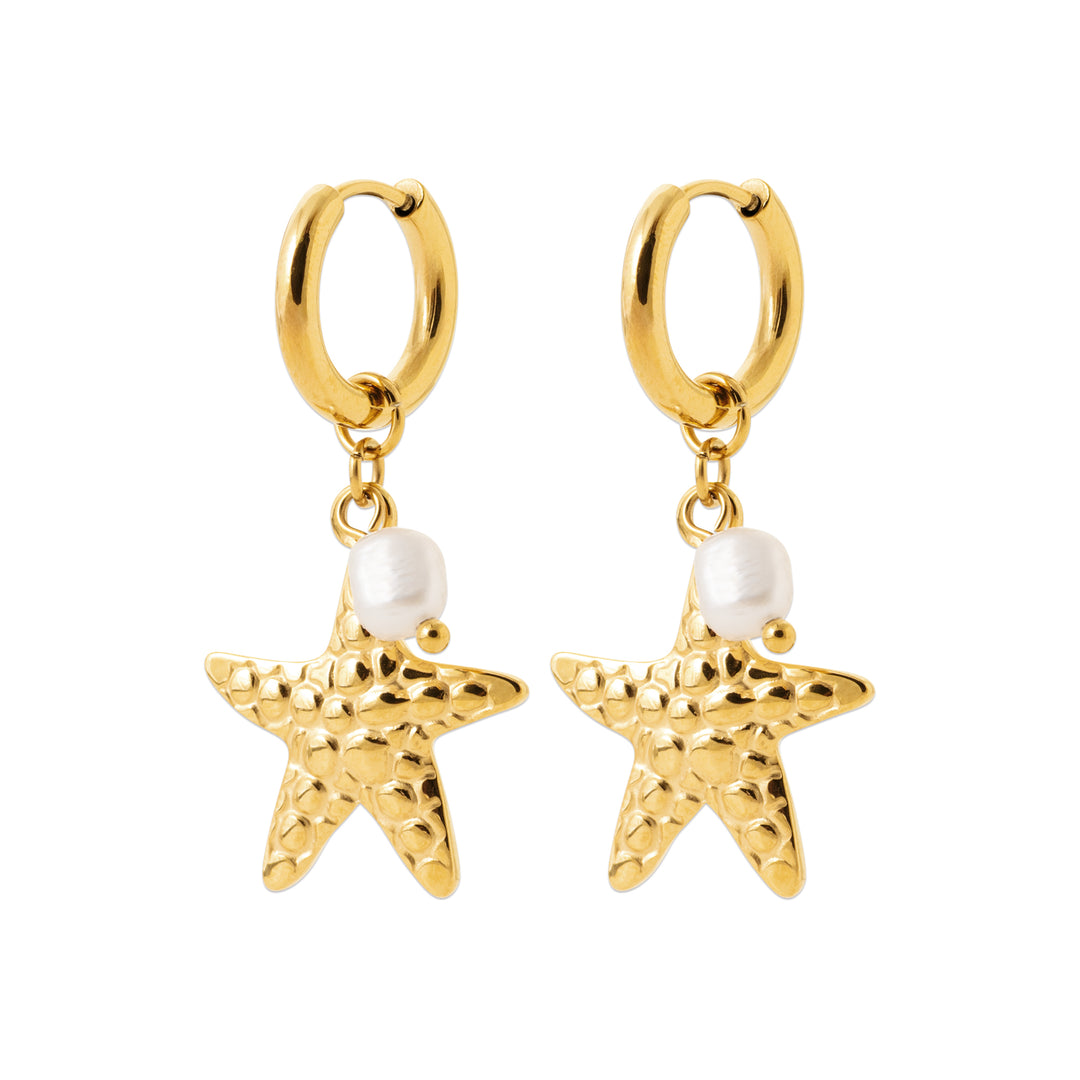 Boucles d'oreilles Acier inoxydable doré Solis