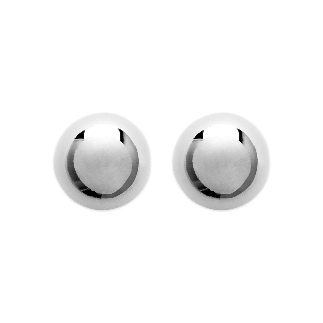 Boucles d'oreilles Argent 925 forme puces boule Savanah