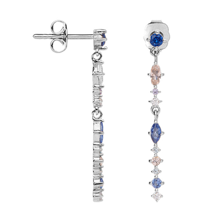 Boucles d'oreilles Argent 925 & OZ Carly