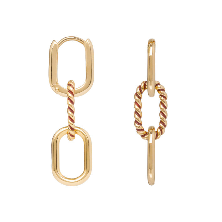 Boucles d'oreilles Plaqué or Talyra