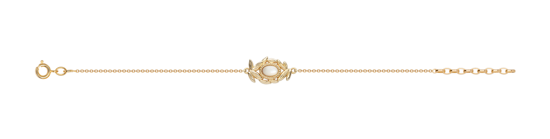 Bracelet Plaqué Or & nacre Victoire
