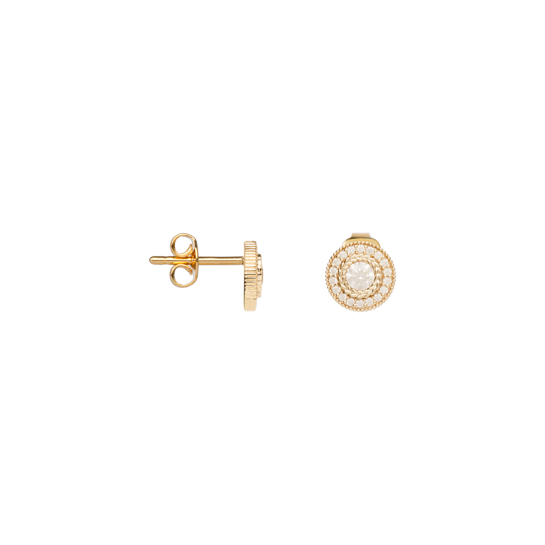 Boucles d'oreilles Plaqué or & Oz Etincelle