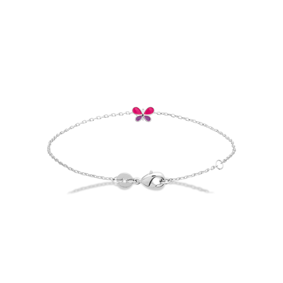 Bracelet Argent 925 enfant Butterfly
