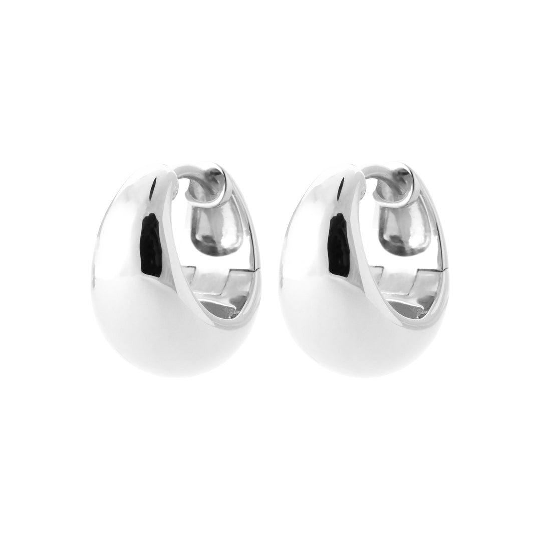 Boucles d'oreilles Argent 925 créoles Baya
