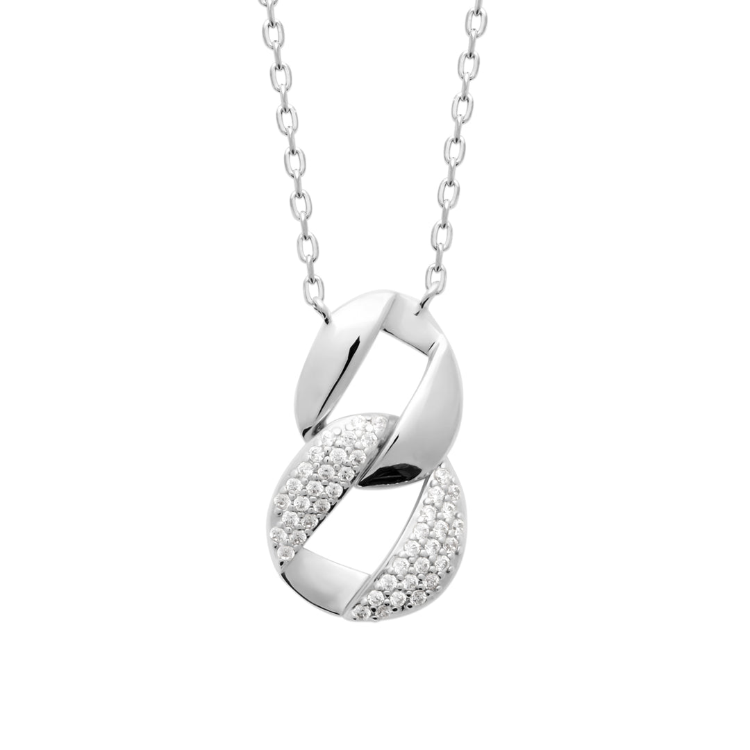 Collier Argent & Oz Annouck