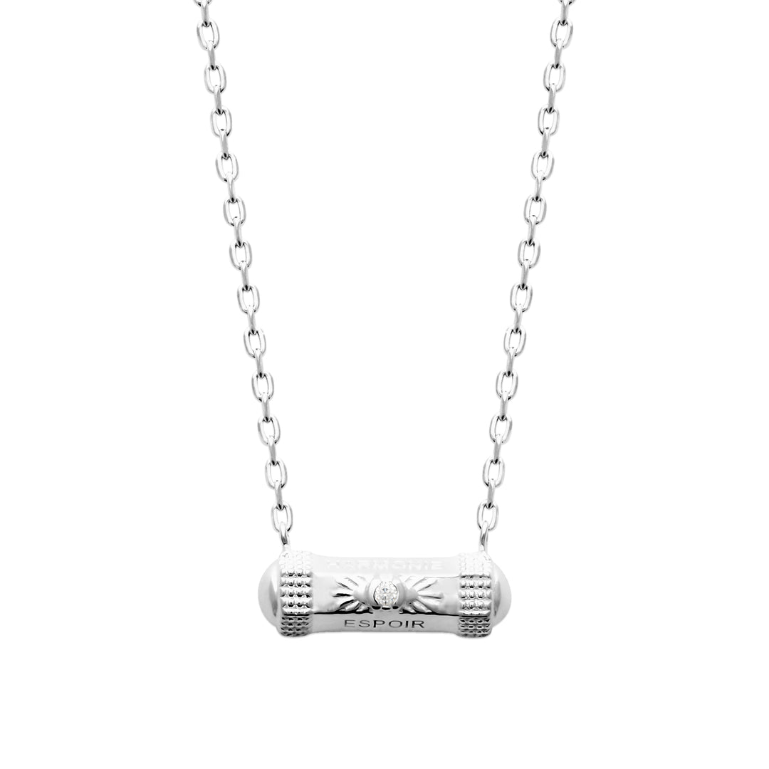 Collier Argent 925 motif aztèque Lima