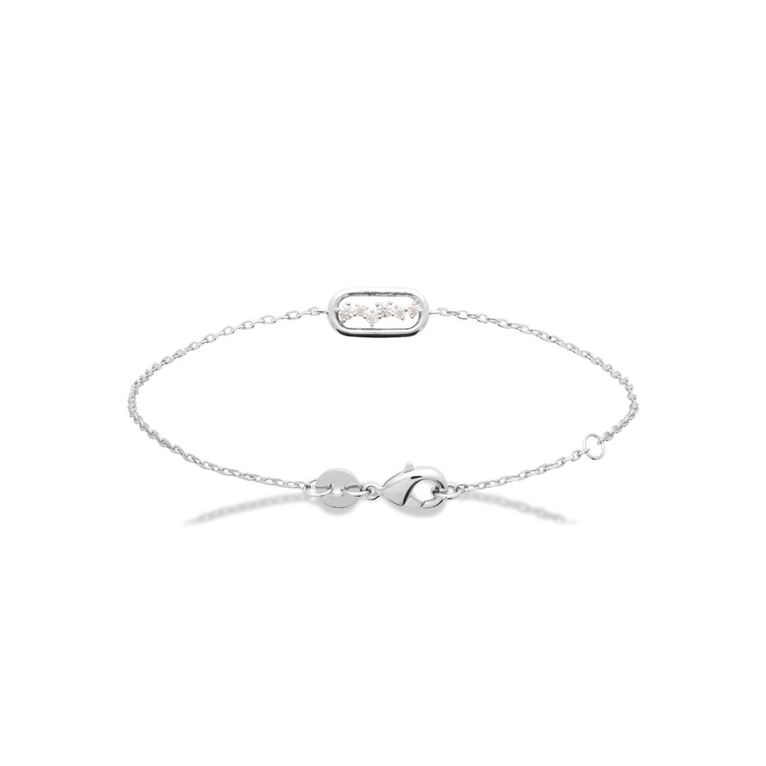 Bracelet argent et Oz Millenia