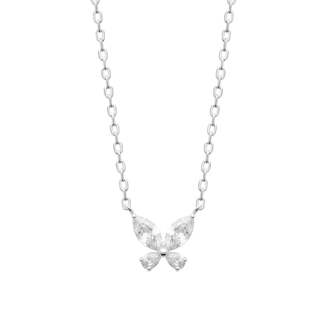 Collier Argent 925 motif papillon & OZ Mariposa
