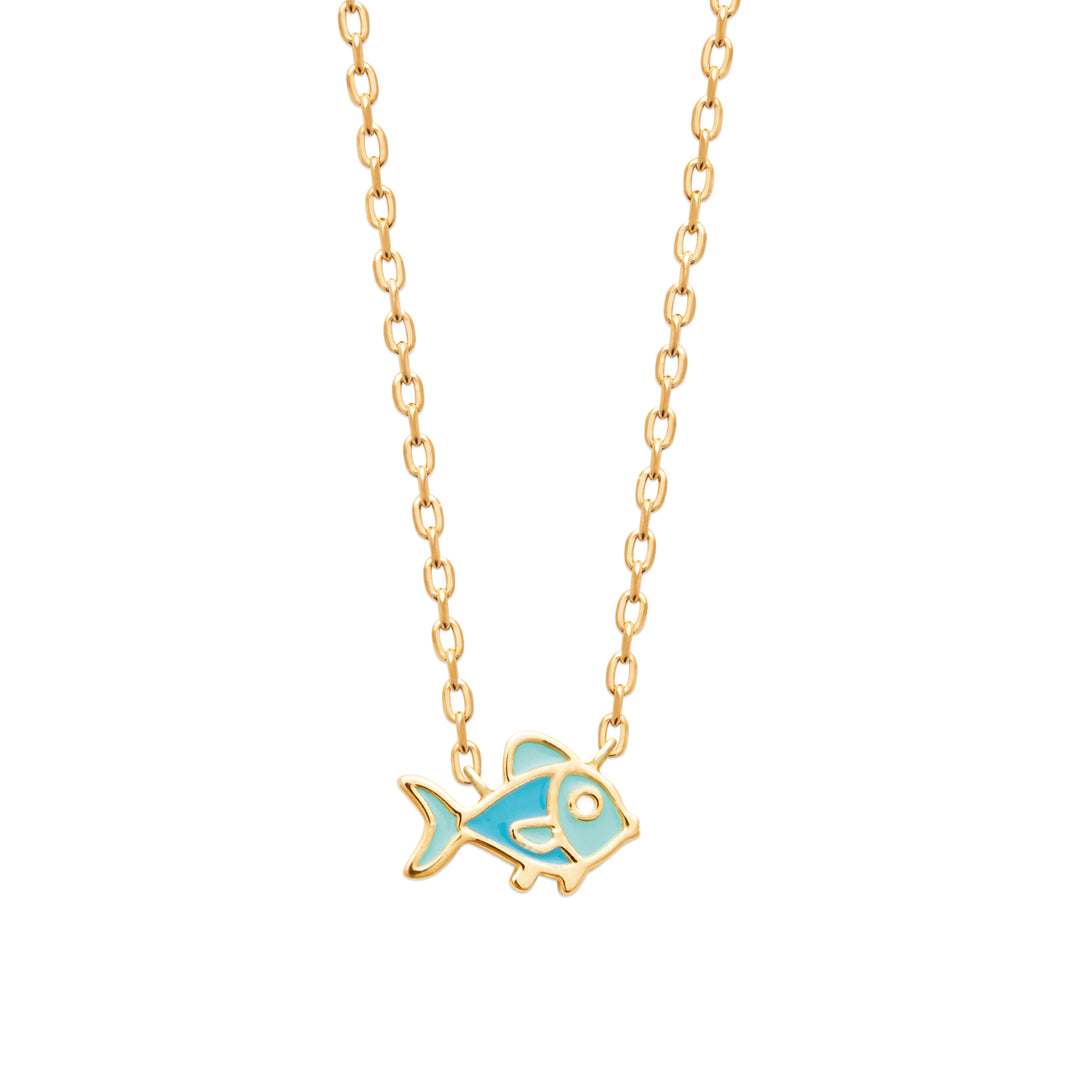 Collier Plaqué or enfant Éloé