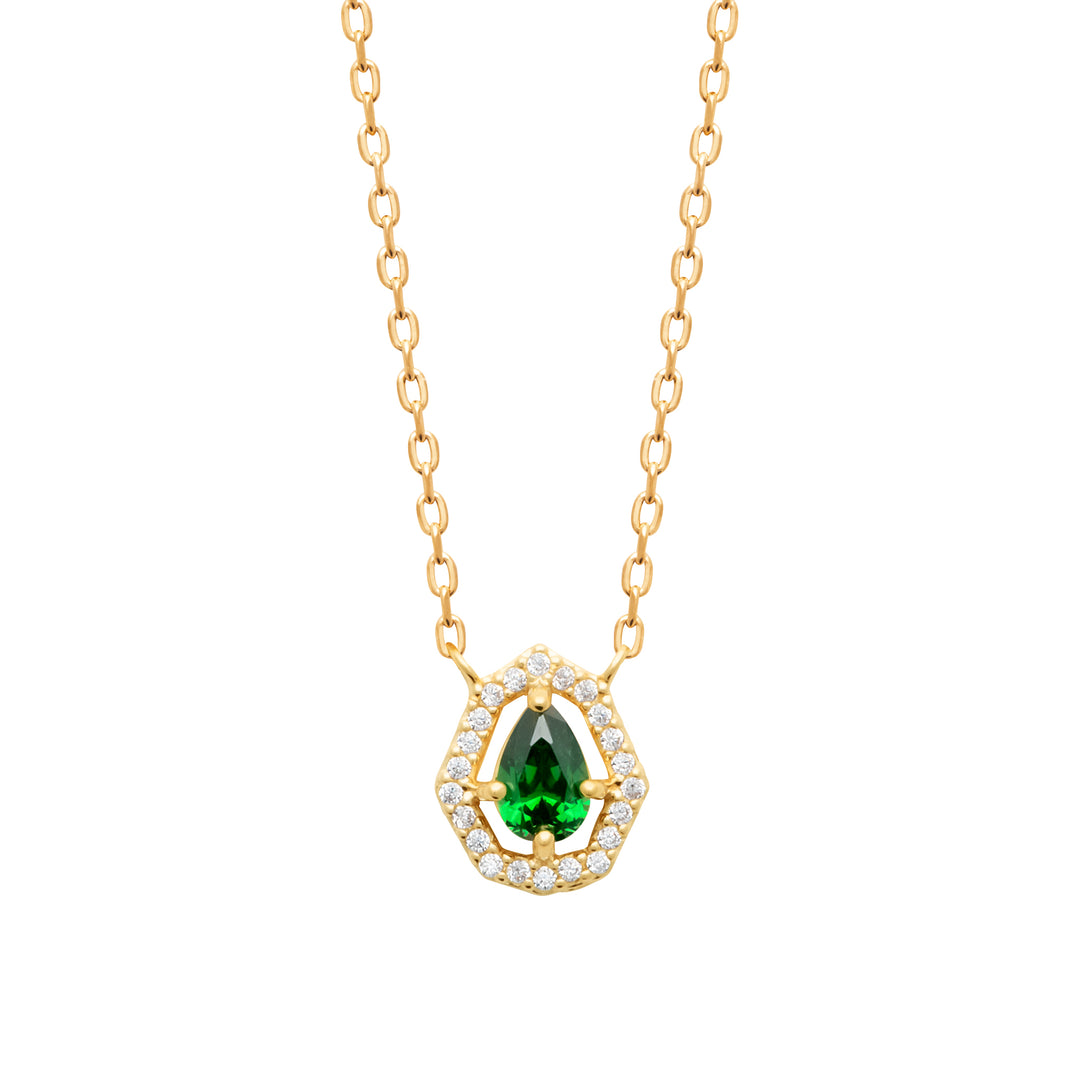 Collier Plaqué or et Oz Angeline
