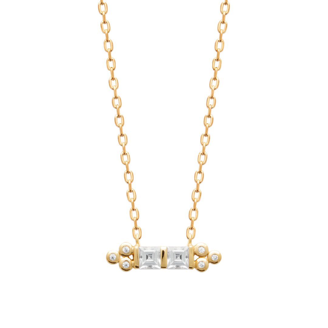 Collier Plaqué or & OZ Mathilde